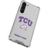 Texas Christian University Horned Frogs Logo Print Galaxy S23 Plus Clear Case