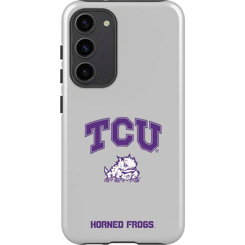 Texas Christian University Horned Frogs Logo Print Galaxy S23 Plus Pro Case