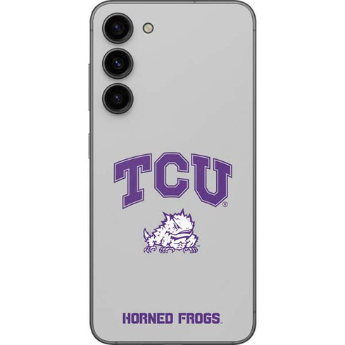 Texas Christian University Horned Frogs Logo Print Galaxy S23 Plus Skin
