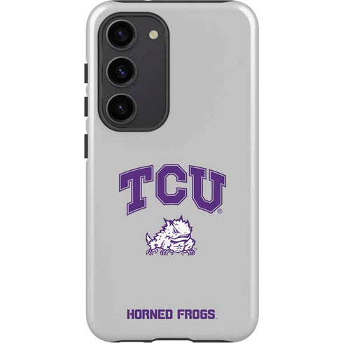 Texas Christian University Horned Frogs Logo Print Galaxy S23 Pro Case