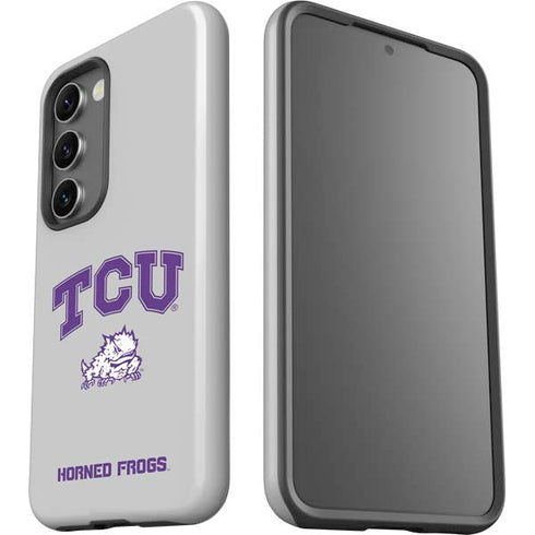 Texas Christian University Horned Frogs Logo Print Galaxy S23 Pro Case