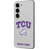 Texas Christian University Horned Frogs Logo Print Galaxy S23 Skin