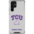 Texas Christian University Horned Frogs Logo Print Galaxy S23 Ultra Clear Case