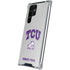 Texas Christian University Horned Frogs Logo Print Galaxy S23 Ultra Clear Case