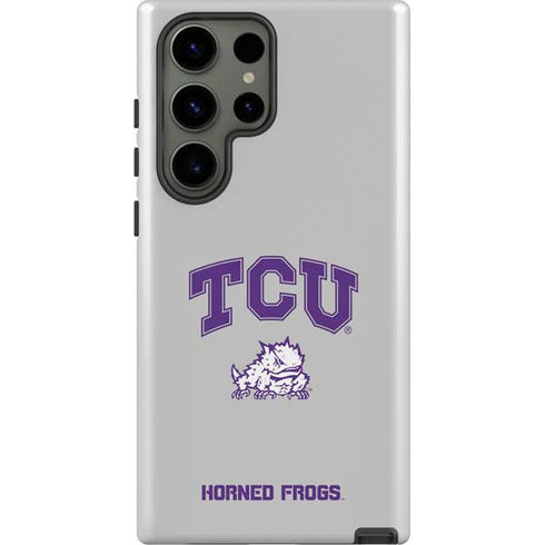 Texas Christian University Horned Frogs Logo Print Galaxy S23 Ultra Pro Case