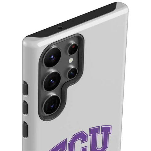 Texas Christian University Horned Frogs Logo Print Galaxy S23 Ultra Pro Case