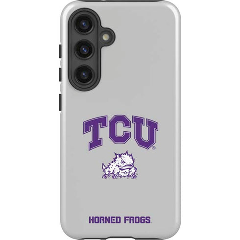 Texas Christian University Horned Frogs Logo Print Galaxy S25 Impact Case