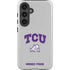 Texas Christian University Horned Frogs Logo Print Galaxy S25 Impact Case