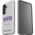 Texas Christian University Horned Frogs Logo Print Galaxy S25 Impact Case