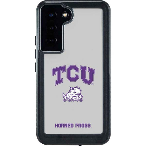 Texas Christian University Horned Frogs Logo Print Galaxy S24 Plus Waterproof Case