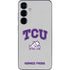 Texas Christian University Horned Frogs Logo Print Galaxy S24 Skin
