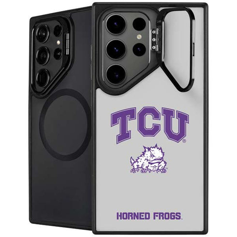 Texas Christian University Horned Frogs Logo Print Galaxy S24 Ultra Kickstand Case