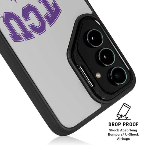 Texas Christian University Horned Frogs Logo Print Galaxy S24 Ultra Kickstand Case