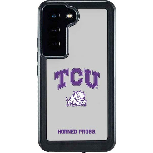 Texas Christian University Horned Frogs Logo Print Galaxy S24 Waterproof Case