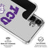 Texas Christian University Horned Frogs Logo Print Galaxy S26 Clear Case