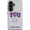 Texas Christian University Horned Frogs Logo Print Galaxy S26 Impact Case