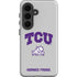 Texas Christian University Horned Frogs Logo Print Galaxy S26 Impact Case