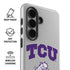 Texas Christian University Horned Frogs Logo Print Galaxy S26 Impact Case
