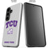Texas Christian University Horned Frogs Logo Print Galaxy S26 Impact Case