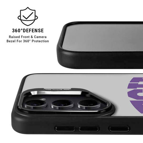 Texas Christian University Horned Frogs Logo Print Galaxy S26 Kickstand Case