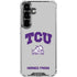 Texas Christian University Horned Frogs Logo Print Galaxy S26 Plus Clear Case