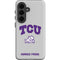 Texas Christian University Horned Frogs Logo Print Galaxy S26 Plus Impact Case
