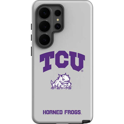Texas Christian University Horned Frogs Logo Print Galaxy S26 Ultra Impact Case