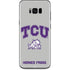 Texas Christian University Horned Frogs Logo Print Galaxy S8 Plus Skin