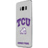 Texas Christian University Horned Frogs Logo Print Galaxy S8 Skin