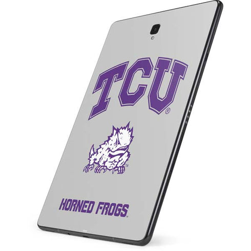 Texas Christian University Horned Frogs Logo Print Samsung Galaxy Tab Skin