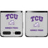 Texas Christian University Horned Frogs Logo Print Galaxy Z Flip Skin