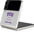 Texas Christian University Horned Frogs Logo Print Galaxy Z Flip3 5G Skin
