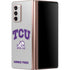 Texas Christian University Horned Frogs Logo Print Galaxy Z Fold2 5G Skin