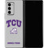 Texas Christian University Horned Frogs Logo Print Galaxy Z Fold2 5G Skin