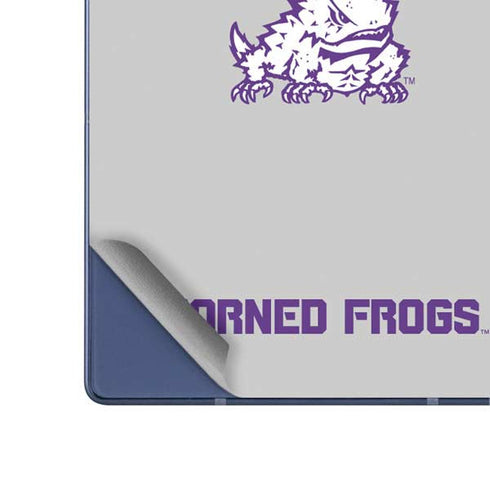 Texas Christian University Horned Frogs Logo Print Galaxy Z Fold6 Skin
