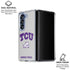 Texas Christian University Horned Frogs Logo Print Galaxy Z Fold7 Clear Case