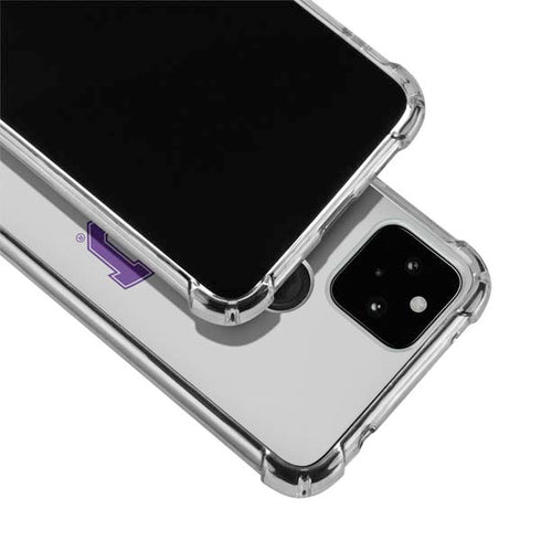 Texas Christian University Horned Frogs Logo Print Google Pixel 5a 5G Clear Case