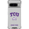 Texas Christian University Horned Frogs Logo Print Google Pixel 8 Pro Clear Case