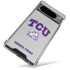 Texas Christian University Horned Frogs Logo Print Google Pixel 8 Pro Clear Case