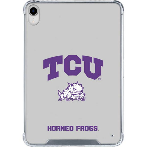 Texas Christian University Horned Frogs Logo Print iPad 11th Gen (2025) Clear Case
