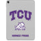 Texas Christian University Horned Frogs Logo Print Apple iPad Pro Skin