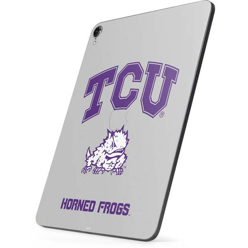 Texas Christian University Horned Frogs Logo Print Apple iPad Pro Skin