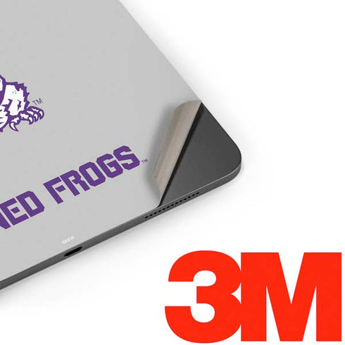 Texas Christian University Horned Frogs Logo Print Apple iPad Pro Skin