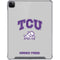 Texas Christian University Horned Frogs Logo Print iPad Cases