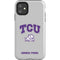 Texas Christian University Horned Frogs Logo Print iPhone 11 Impact Case