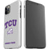 Texas Christian University Horned Frogs Logo Print iPhone 11 Pro Max Lite Case