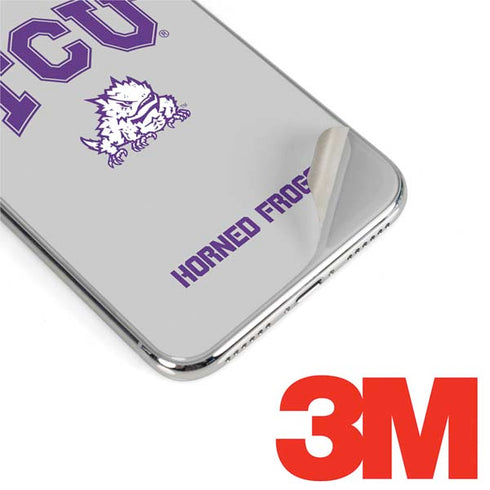 Texas Christian University Horned Frogs Logo Print iPhone 11 Pro Max Skin