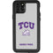 Texas Christian University Horned Frogs Logo Print iPhone 11 Pro Max Waterproof Case