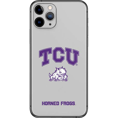 Texas Christian University Horned Frogs Logo Print iPhone 11 Pro Skin