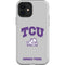 Texas Christian University Horned Frogs Logo Print iPhone 12 Impact Case